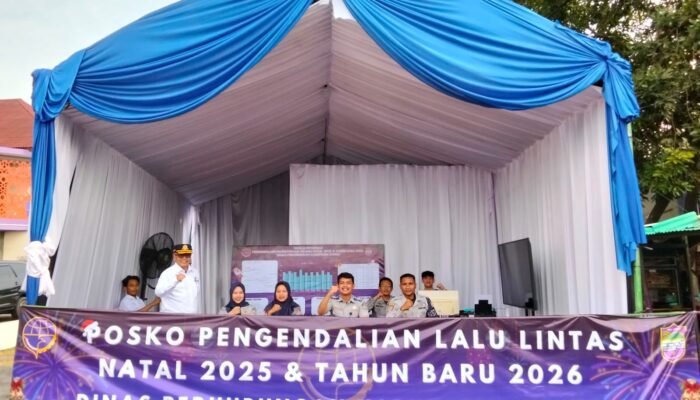 Dishub Ciamis Siagakan Posko Pengamanan Lalu Lintas untuk Dukung Mobilitas Natal 2025 dan Tahun Baru 2026