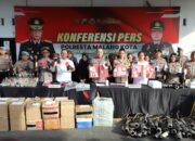 Polresta Malang Gelar Rillis Akhir Tahun, Angka Kejahatan Turun, Keamanan Kota Malang Semakin Kondusif