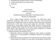 Sambut Tahun Baru 2026, Gubernur Sulbar Terbitkan Edaran Larangan Petasan hingga Balapan Liar