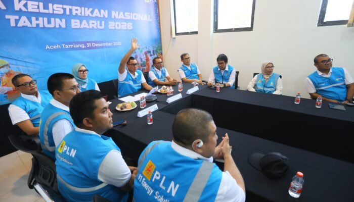 Jelang Tahun Baru, Dirut PLN Pimpin Siaga Kelistrikan Nasional Dari Posko Aceh Tamiang