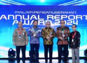 Bukit Asam Raih Juara I Kategori Perusahaan Go Publik Non Keuangan di Annual Report Awards 2024