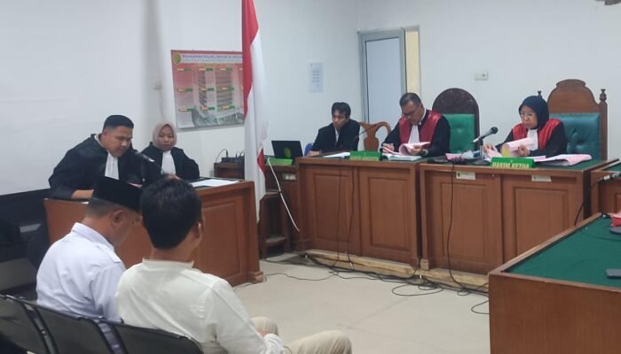 Jaksa Gadungan Jalani Sidang Perdana, Nama Mantan Kadispora OKI Muhammad Refly ada Dalam Amar Dakwaan