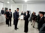 Awal Tahun 2026, Bupati PALI Lantik 32 Pejabat Struktural