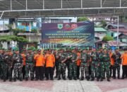 Antisipasi Bencana, Kodim 1803/Fakfak-Korem 182/Jo Gelar Apel Gabungan Yon Komposit PRCPB 