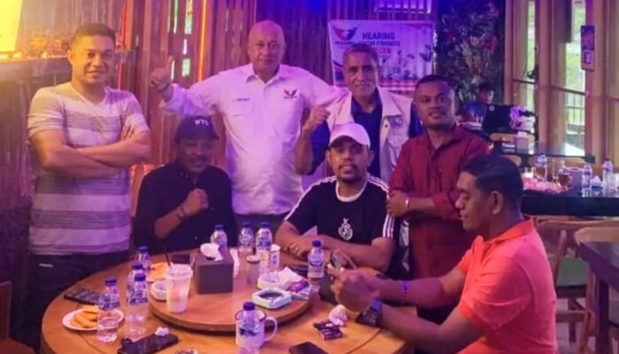 Perindo Fakfak Gelar Hearing from Friends Batch 1 bersama Media Online