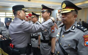 Polresta Malang Kota Gelar Sertijab Kasatreskrim dan Kasatlantas