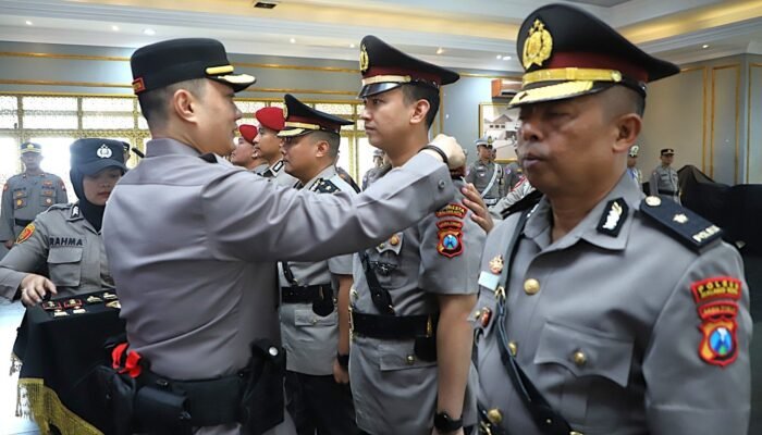 Polresta Malang Kota Gelar Sertijab Kasatreskrim dan Kasatlantas