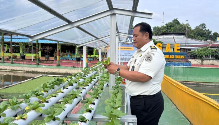 Lapas Kelas IIA Jambi Kembangkan Ikan dan Hidroponik