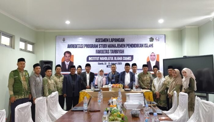 Rektor INU Ciamis Pastikan Akreditasi Prodi MPI Berjalan Lancar, Seluruh Data Telah Siap Diverifikasi Asesor