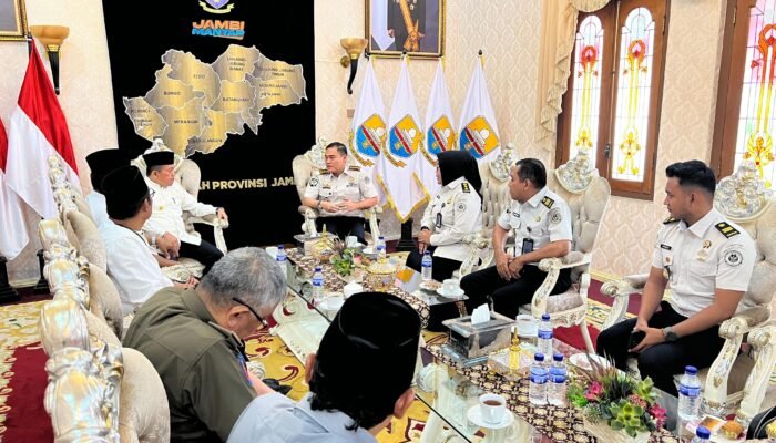 Kalapas Jambi Temui Gubernur, Perkuat Sinergi Pemasyarakatan Humanis
