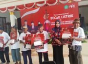 Ringankan Beban Wong Cilik, Pemkab Sidoarjo Terima Bantuan 200 Becak Listrik dari Presiden Prabowo
