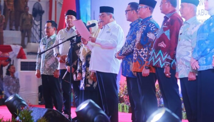 Wabup Kiai Abdur Rohman Husen Hadiri Deklarasi Indonesia Bersinar