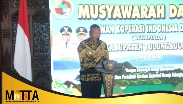 Bupati Gatut Sunu Resmi Buka Musda Dekopinda Tulungagung 2026, Tegaskan Koperasi Sokoguru Ekonomi Daerah