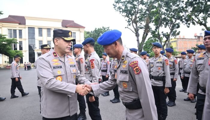 40 Personel BKO Polda Jambi Usai Tuntaskan Misi Kemanusiaan di Sumbar