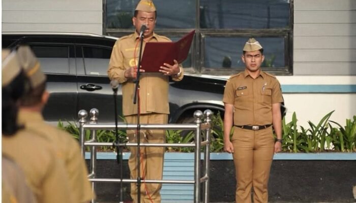 Pimpin Apel Gabungan, Bupati Karo Tegaskan ASN Bijak Gunakan Media Sosial