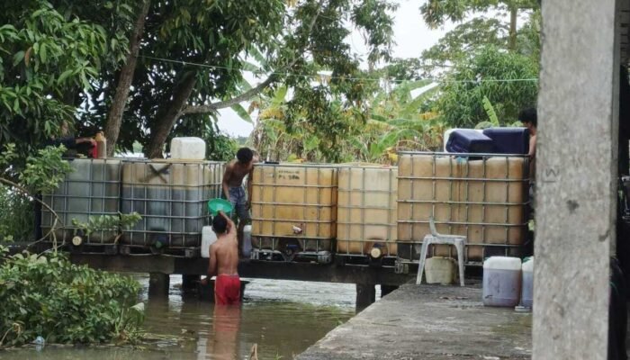 Terkait Solar di Pekarangan SD Belanti Pedamaran OKI Kades dan Pemborong Saling Lempar Tanggung Jawab