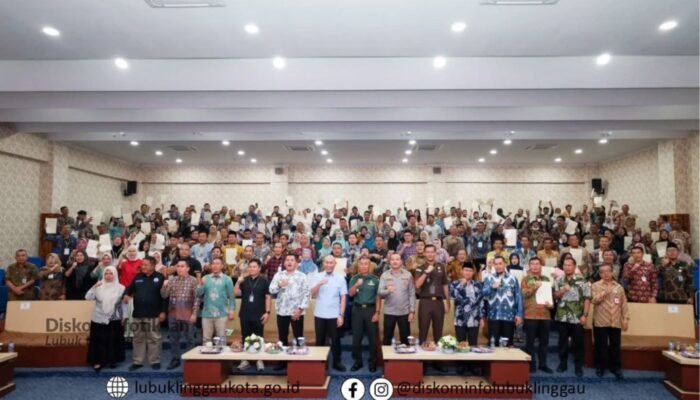 Wali Kota Lubuk Linggau Pimpin Rapat Penetapan Lokasi Pembangunan Tower Sementara Atasi Blank Spot