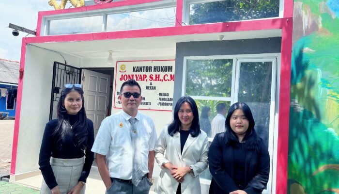 Joni YAP SH MH CMed Apresiasi Penangkapan Pelaku Bobol Ruko dan Rumah Kosong