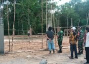 Lakukan Kunjungan Kerja, Dandim Putussibau Pastikan Pembangunan Koperasi Merah Putih Berjalan
