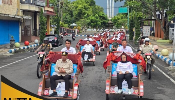 Bupati Tulungagung Serahkan 200 Becak Listrik Bantuan Presiden Prabowo, Prioritaskan Pengemudi Lansia