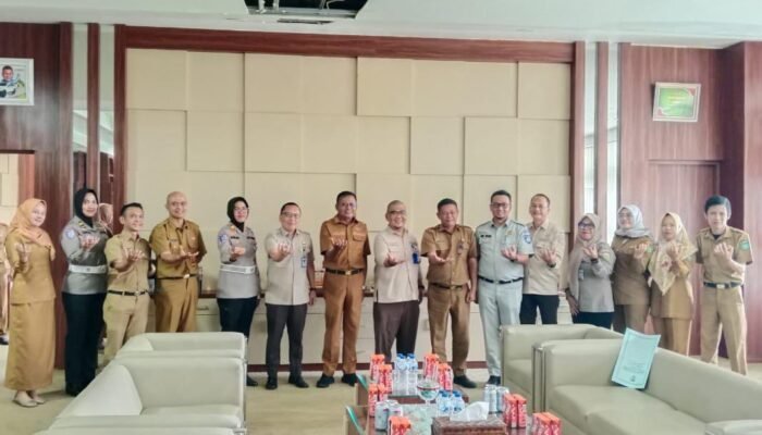 Wako H.Arlan Terima Audiensi Samsat dan Satlantas Polres Prabumulih