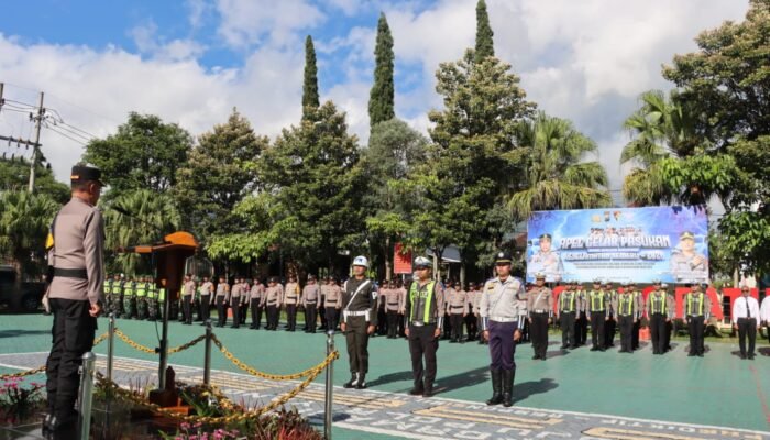 Wujudkan Kamseltibcarlantas Aman dan Selamat, Polres Batu Gelar Operasi Ketupat Semeru 2026