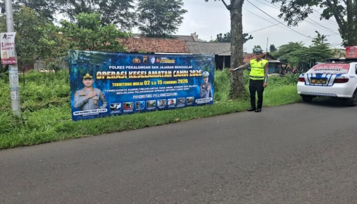 Ciptakan Jalanan Aman dan Nyaman, Satlantas Polres Pekalongan Masifkan Sosialisasi Visual Operasi Keselamatan