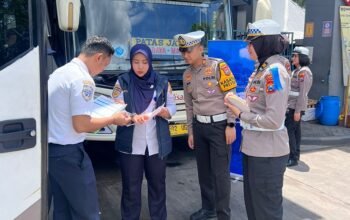 Polresta Malang Kota Gelar Ops Keselamatan Semeru 2026, Fokuskan Ramp Check Bus dan Angkot