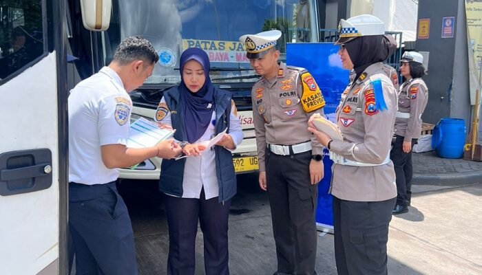 Polresta Malang Kota Gelar Ops Keselamatan Semeru 2026, Fokuskan Ramp Check Bus dan Angkot