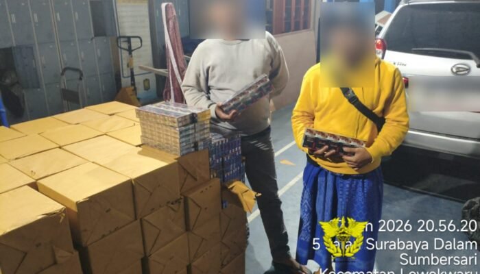 Selamatkan Kerugian Negara, Bea Cukai Malang Gagalkan Pengiriman 238 Ribu Batang Rokok Ilegal