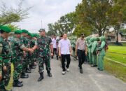 Dandim 0401/Muba Kunjungi Bayung Lencir, Tinjau KDKMP Hingga Santuni Korban Kebakaran