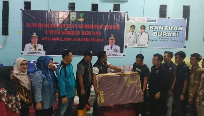 Pemkab PALI Terus Hadir untuk Warga Terdampak Banjir