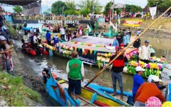 Tradisi Nyadran Dewi Sekardadu Meriahkan Harjasda ke-167 Sidoarjo