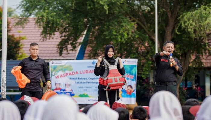 Pertamina Patra Niaga Regional Sumbagsel Dorong Lingkungan Sekolah Aman Lewat Edukasi Mitigasi Risiko Lubang Galian