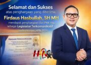 HPN 2026, Firdaus Hasbullah Raih Penghargaan dari PWI PALI Sebagai Legislator Terkomuniatif 