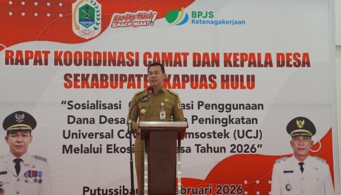 Bupati Kapuas Hulu Tekankan Penggunaan Dana Desa Sesuai Skala Prioritas