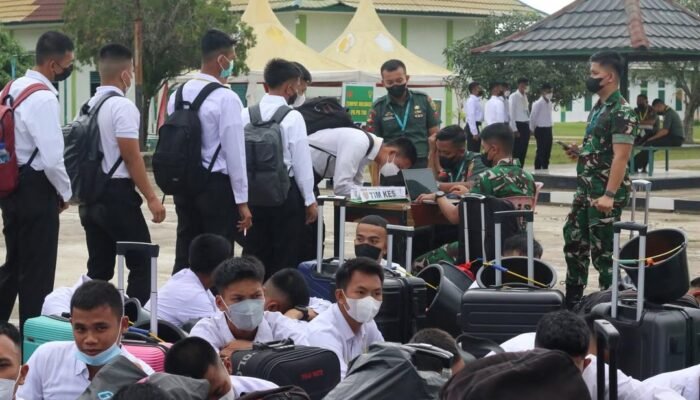 315 Calon Bintara TNI AD Mulai Ikuti Seleksi Tingkat Pusat di Ajendam II/Sriwijaya