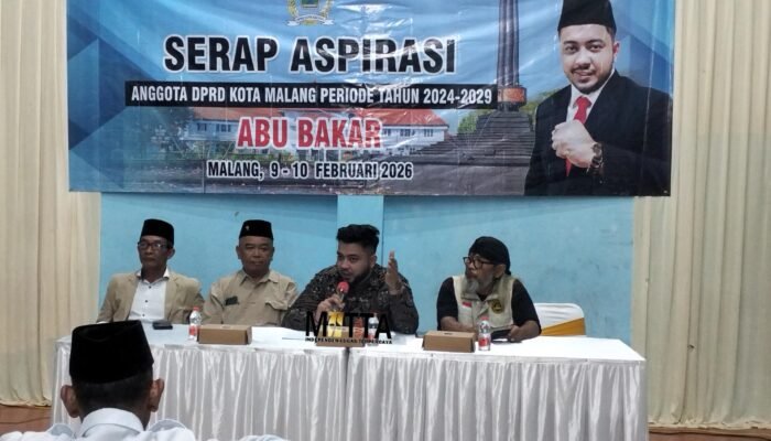 Serap Aspirasi Anggota DPRD Kota Malang, Abu Bakar Fokuskan Penguatan UMKM