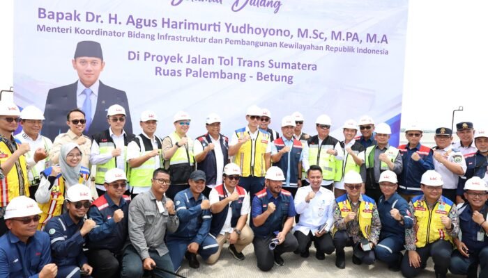 H-10 Lebaran Tol Palembang–Betung Difungsikan, Akses Gandus Didorong Jadi Pusat Pertumbuhan Baru