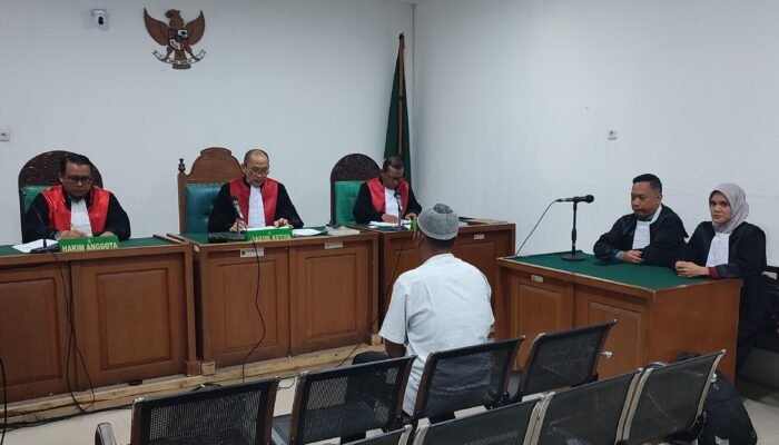 Terbukti Selewengkan ADD Kades Karang Tanding Kabupaten Pali Divonis 5 Tahun Penjara