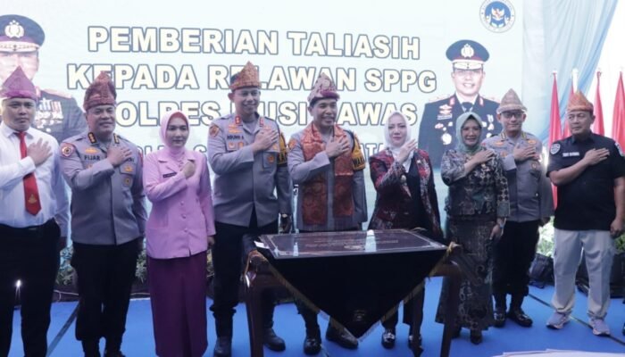 Wakapolda Sumsel Resmikan Gedung SPPG Polres Musi Rawas, Dukung Program Nasional Pemenuhan Gizi