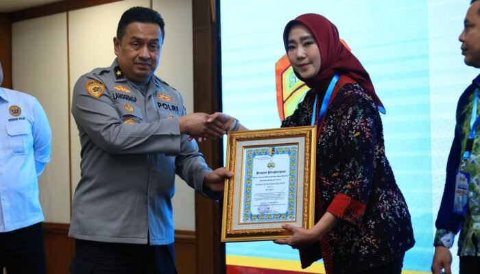Polda Sumsel Sabet Juara 1 Nasional dari As SDM Polri