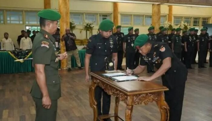 Danrem 042/Gapu Pimpin Sertijab Dandim 0416/Bute