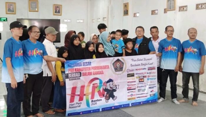 Peringati Hari Pers Nasional, PWI Purwakarta Salurkan Tali Asih untuk Ratusan Anak Yatim