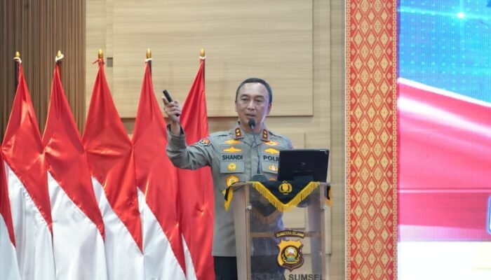 Kapolda Sumsel Paparkan Commander Wish 2026 Fokus Stabilitas Ekonomi