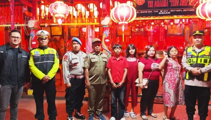 Polresta Sidoarjo Pastikan Perayaan Imlek 2577 Kongzili Berjalan Aman dan Kondusif
