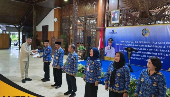 83 ASN Tulungagung Terima SK Pensiun, Bupati Gatut Sunu: Pengabdian Tak Pernah Usai