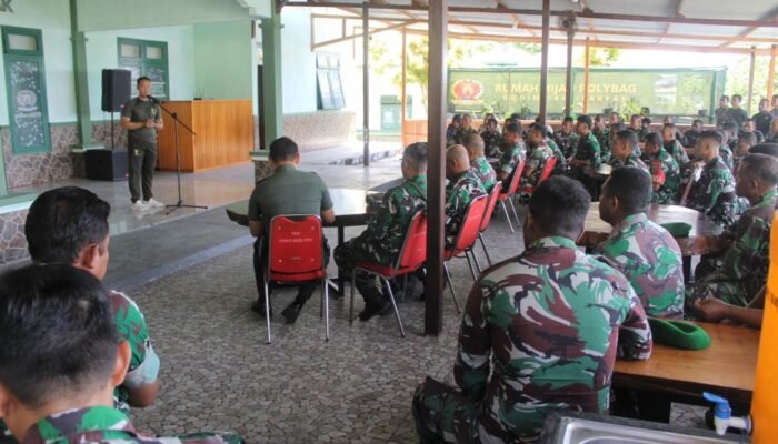 Dandim 1803/Fakfak Ajak Seluruh Prajurit, PNS dan Persit Tingkatkan Keimanan di Bulan Suci Ramadhan