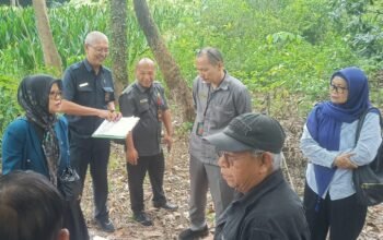 Hakim Ketua Patti Arimbi, SH, MH, (kiri) bersama pemilik lahan didampingi Kuasa Hukum Sulastrianah, saat sidang perlawanan eksekusi di kawasan Kelurahan Talang Kelapa, Kecamatan Alang-Alang Lebar, Palembang, Rabu (18/2/2026).(ist)