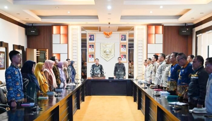 Wako Pagar Alam Terima Entry Meeting BPK Sumsel 